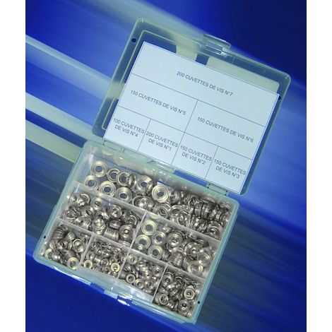 COFFRET 1100 CUVETTES VIS NICKELE