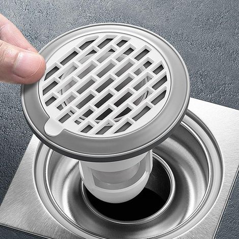 Clapet anti-retour à canal pour lavabo de douche, clapet anti-odeurs pour canalisations de salle de bain, joint de siphon de sol