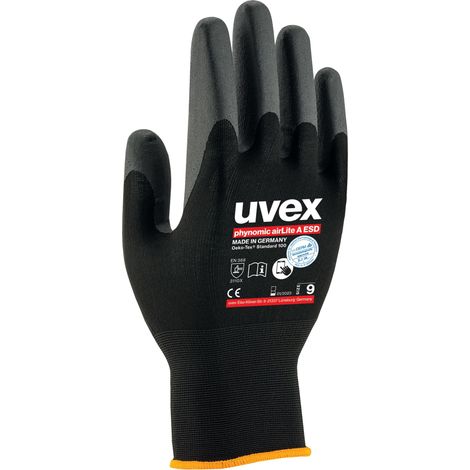 Gants antistatiques Réutilisables en Polyamide Uvex, taille 11 - XXL x 2 ( Prix pour 1 paire ) (1/8)