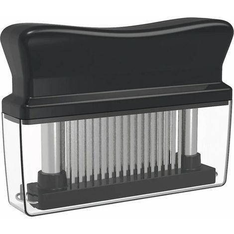 Attendrisseur à Viande - 48 Lames en Acier Inoxydable - Pour Steaks Rôtis Volaille - 1 Pièce (1/5)