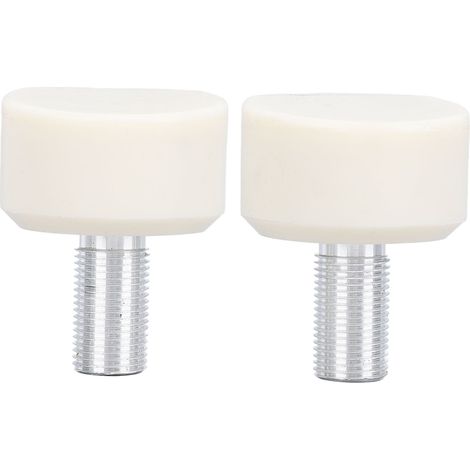 Lot de 2 embouts de butée en caoutchouc pour patins à roulettes, faciles à installer, offrant une bonne adhérence et une finition soignée. (1/5)