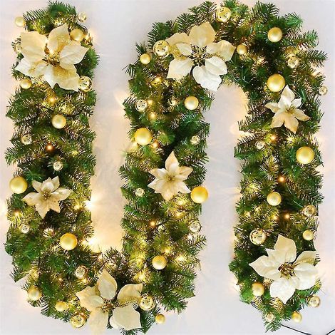 Guirlande lumineuse LED, thème Noël, pour fêtes, mariages, fenêtres, arbres et décorations saisonnières.-AquaForge (1/5)