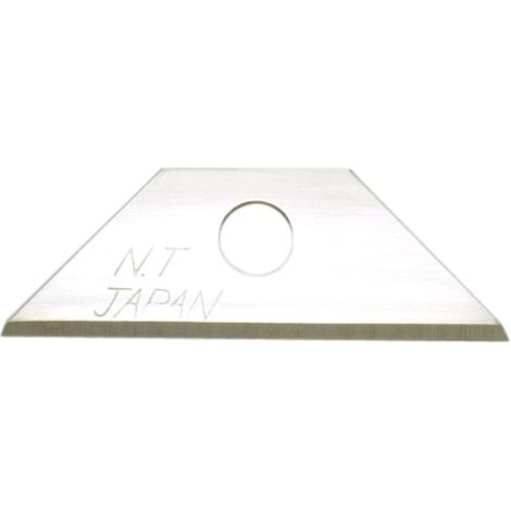 NT CUTTER 489634 BR 400P LAMES DE REMPLACEMENT, ARGENT, SET DE 10 PIÈCES