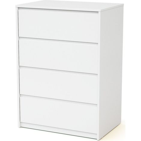WEBABY - Commode bébé 4 tiroirs en bois UNO (1/3)