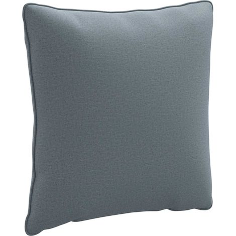 Coussin de Dos 1 Pièce PUTTEN 100 % polyester Bleu vidaXL