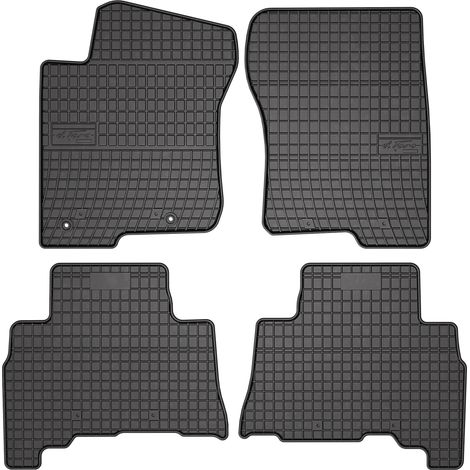 OMAC Tapis de Sol Compatible avec Toyota Land Cruiser 2009-2025 Caoutchouc Noir