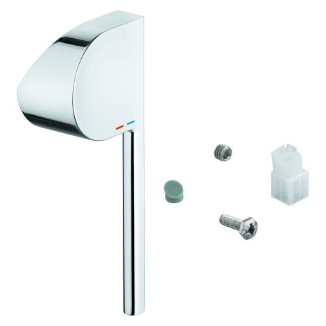 Hebel 48450 für EHM-Wanne/Brause Wand-/Bodenmontage chrom (1/2)