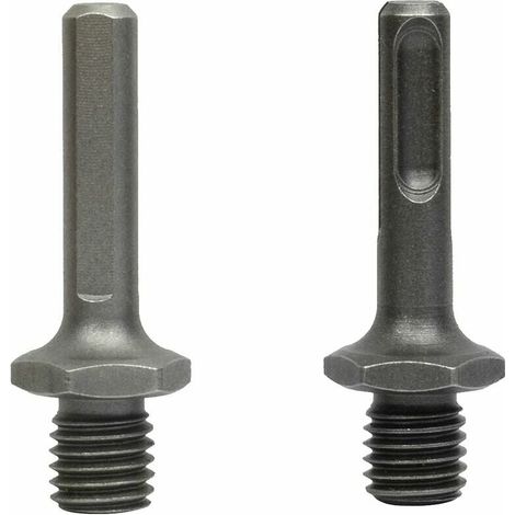 2 Pièces Adaptateur M14 Filetage Mâle à Fem et triangle Fem pour Meuleuse Perceuse Forage, (1/5)