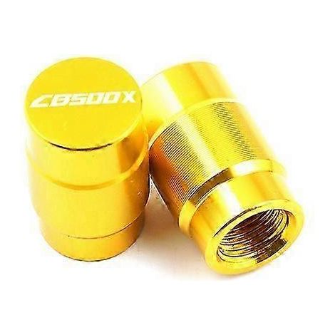 (Bouchons de valve dorés) Accessoires moto pour Honda CB500X CB 500 X CB 500X 2013-2022 2021 2020 Béquille latérale et coussinets de valve (1/5)
