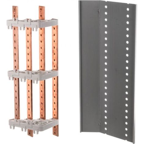 Bloque de distribución 400A 3 bases 16xM6 + 1xM8 BRS 4-400 R33RA-03010000401