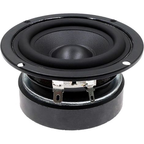 Pavillon large bande de 7,6 cm (3 pouces), subwoofer 4 ohms 15 W pour petit amplificateur domestique, haut-parleur acoustique en métal étanche