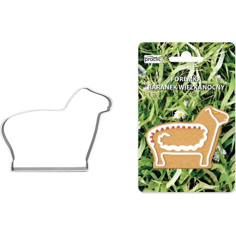 Formine per biscotti a forma di agnello pasquale