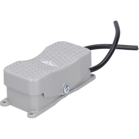 Interrupteur à pédale métallique BERM, antidérapant, commande marche/arrêt, 250 V, YDT1101, pour la commande d'automatisation (1/4)