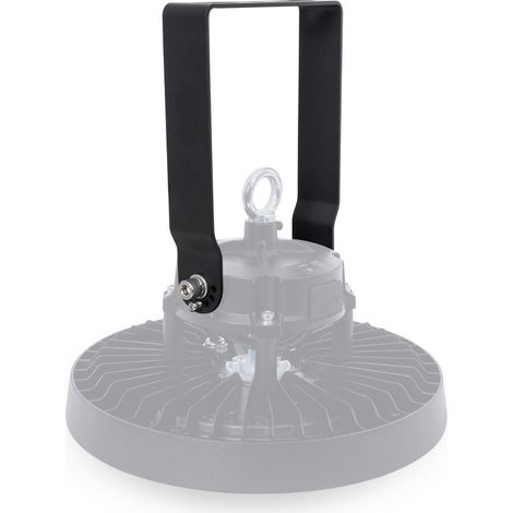 Support pour Cloche LED Industrielle UFO HBD Noir