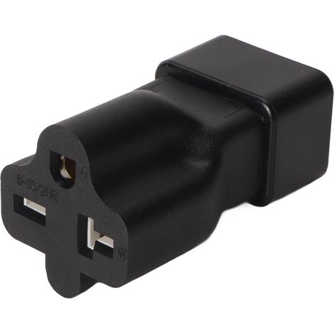 Adaptateur IEC320 C20 vers Nema 6-15/20R, prise secteur AC pour alimentation PDU, convertisseur C20 vers 6-15/20R, 1 pièce (1/5)