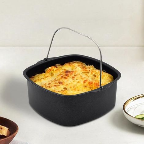 7-Zoll-Airfryer-Kuchenform antihaftbeschichteter Airfryer-Kuchenbehälter Airfryer-Kuchen und Pizza-Backform geeignet für den Instant Pot 7 Zoll (1/5)
