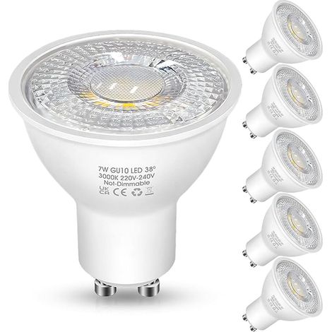 Ampoule GU10 LED Spot 3000K Blanc (1/5)