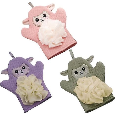 Lot de 3 éponges corporelles pour enfants (1/3)