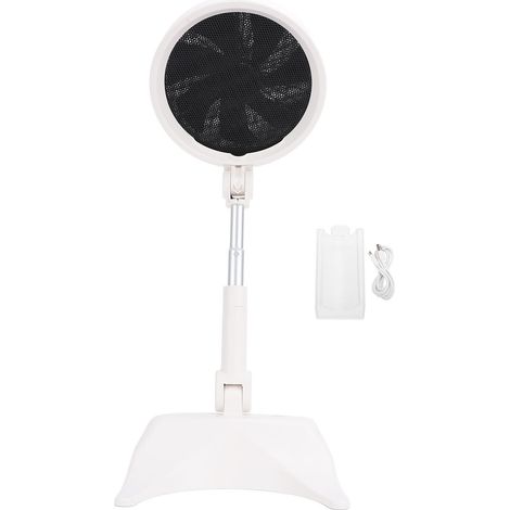 Hotte de cuisine portable 8 W, extracteur d'air à 3 vitesses pour barbecue et fondue en intérieur, pliable, alimentée par USB, silencieuse (1/5)
