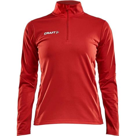 Haut zippé Craft Progress pour femme - Rouge (1/3)
