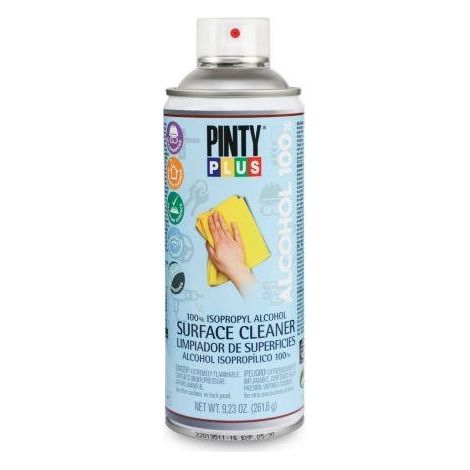 Pulitore per oggetti e superfici 100% alcool isopropilico in spray 400ml Pinty Plus