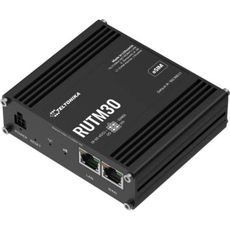 RUTM30 WiFi/5G LTE router, dual SIM