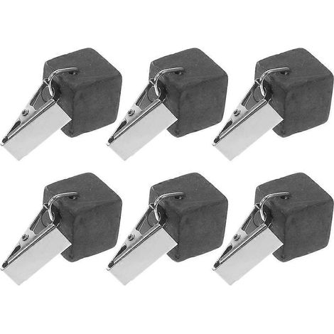 Lot de 6 poids pour nappe, à suspendre ou à fixer avec une pince métallique. (1/5)