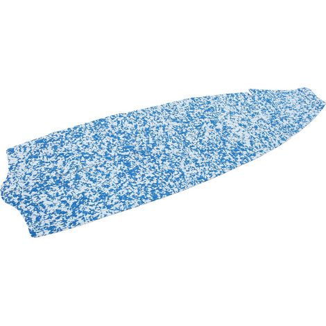Tapis de traction antidérapant en EVA pour planche de surf, accessoires de surf, bleu et blanc (1/5)