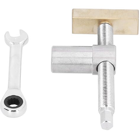 Étau d'établi en acier inoxydable, conception ergonomique, outil de fixation pour table de menuiserie (1/5)