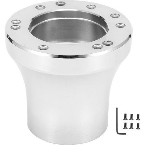 Moyeu de volant adaptateur connecteur 5/6 trous base pour Club Car Golfcart argent (1/5)