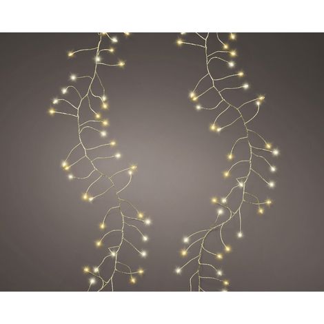 Micro LED Lichterkette Comp. 6m 480 L. - gold/ww & kw (1/2)