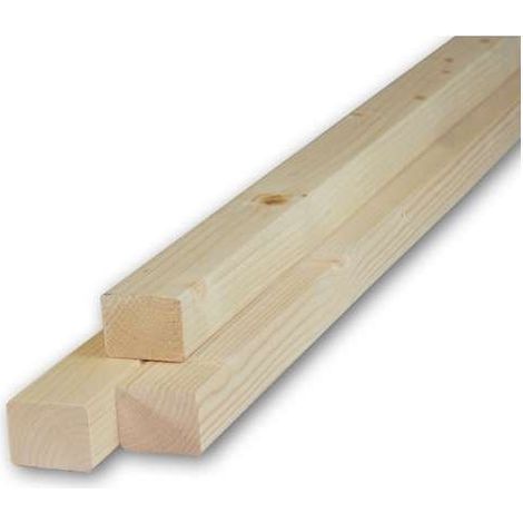 Listelli Abete Piallati Su 4 Lati 35 X 45 X 2000 Mm