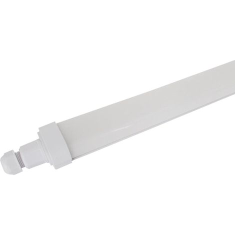 Réglette LED étanche 120cm 36W IP65 Interconnectable - Unité / Blanc Neutre - SILUMEN