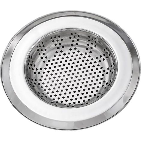Évacuation d'évier en acier inoxydable empêchant le colmatage du filtre de cuisine facile à nettoyer pour laver les légumes (1/5)