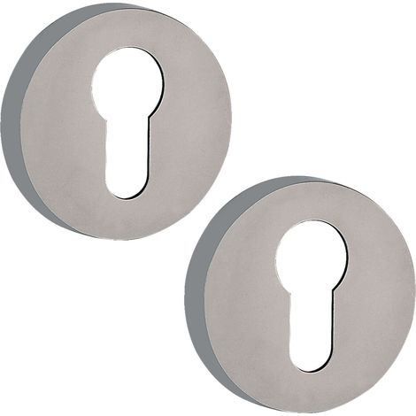 Rosace inférieure Verdon - 52 mm - Finition satinée mate - Construction hybride - Portes intérieures (1/3)