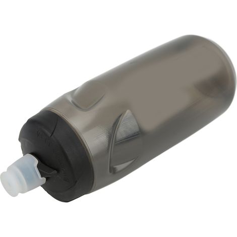 Bouteille d'eau vélo 650ml compressible durable PP5 silicone non toxique étanche gourde sport pour cyclisme extérieur gris transparent (1/5)