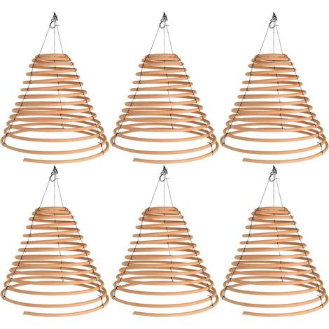 Spirales de citronnelle à suspendre (Lot de 6) L (1/4)