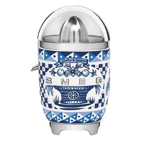 Smeg Zitruspresse 50s Style Dolce & Gabbana Blu Mediterraneo, CJF01DGBEU, Sonderedition