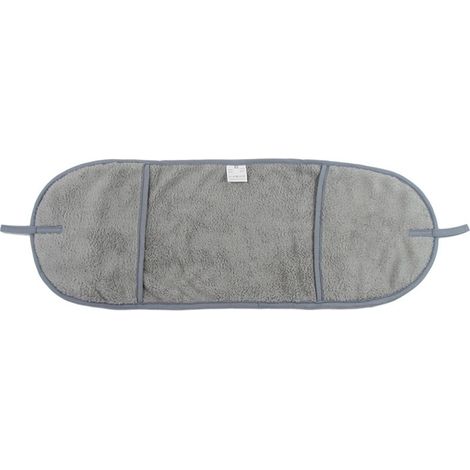 Serviette pour animaux de compagnie ultra-absorbante, séchage rapide, polaire corail, motif gant, grande taille (1/3)