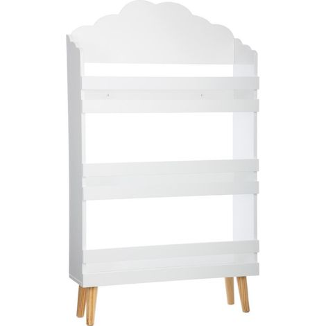Kinderbücherregal Wolke weiß (1/5)