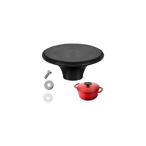 Bouton de rechange pour four hollandais compatible avec le Creuset - Poignée de rechange pour cocotte Lodge, Aldi et autres fours hollandais en fonte émaillée (lot de 2)