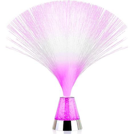 Fiber Optic Lamp, Blue Ice Effect, Soothing Night Light, Party Decoration, Children's Room (1/5)