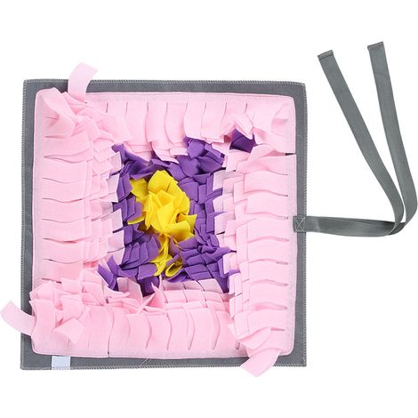 Tapis Snuffle - Tapis D'Enrichissement Olfactif Pour Chiens - Entraînement Au Reniflement - Lavable En Machine - 1 Pièce (1/5)