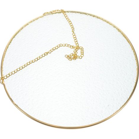 Unbemalter Runder 25cm Sonnenfänger aus Glas zum (1/5)