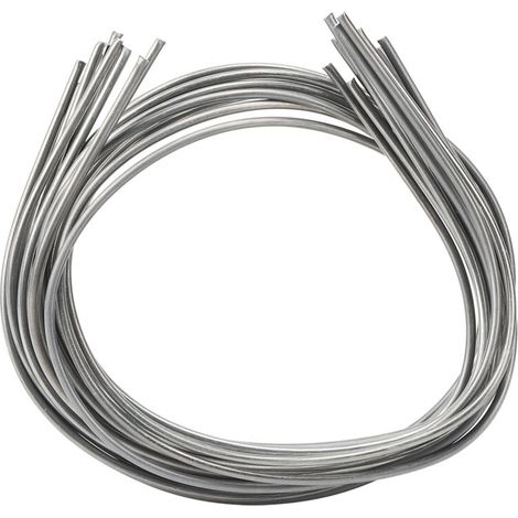 10 elettrodi per bacchette di saldatura in alluminio e rame, diametro 2 mm, filo animato a bassa temperatura