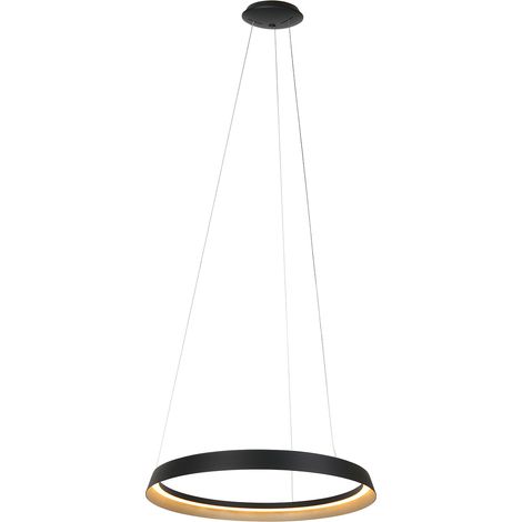 Steinhauer - suspension - Ringlux - noir - métal - Ø 60cm - LED - (1/4)