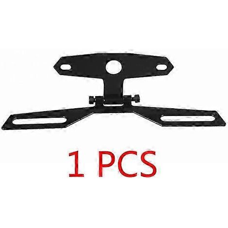 Support universel en métal durable pour plaque d'immatriculation de moto, support de feu arrière, support de plaque d'immatriculation pour véhicules ( ) (1/5)