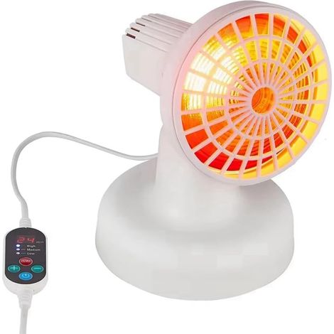 Lampes Infrarouges, Lampes Chauffantes de Photothérapie Proche Infrarouge pour Les Soins de la Peau à Domicile, Prise EV AC 230 V, Prise UE (1/5)