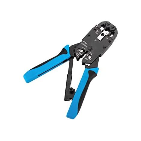 Equip 129409 Outil de sertissage noir bleu professionnel (1/5)