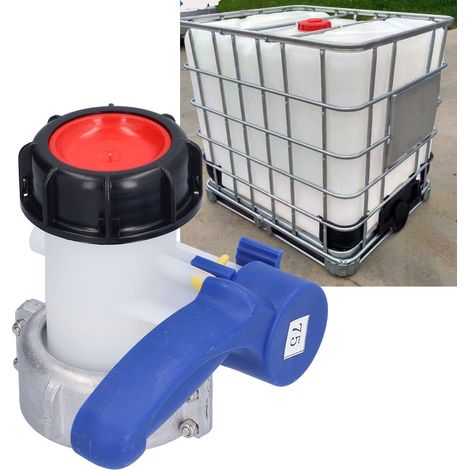 Interrupteur de fût chimique, interrupteur de vanne IBC tonne, vanne papillon IBC tonne DN50 (1/5)